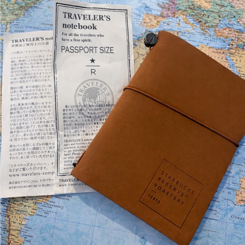 Starbucks Brown Traveler's Journal